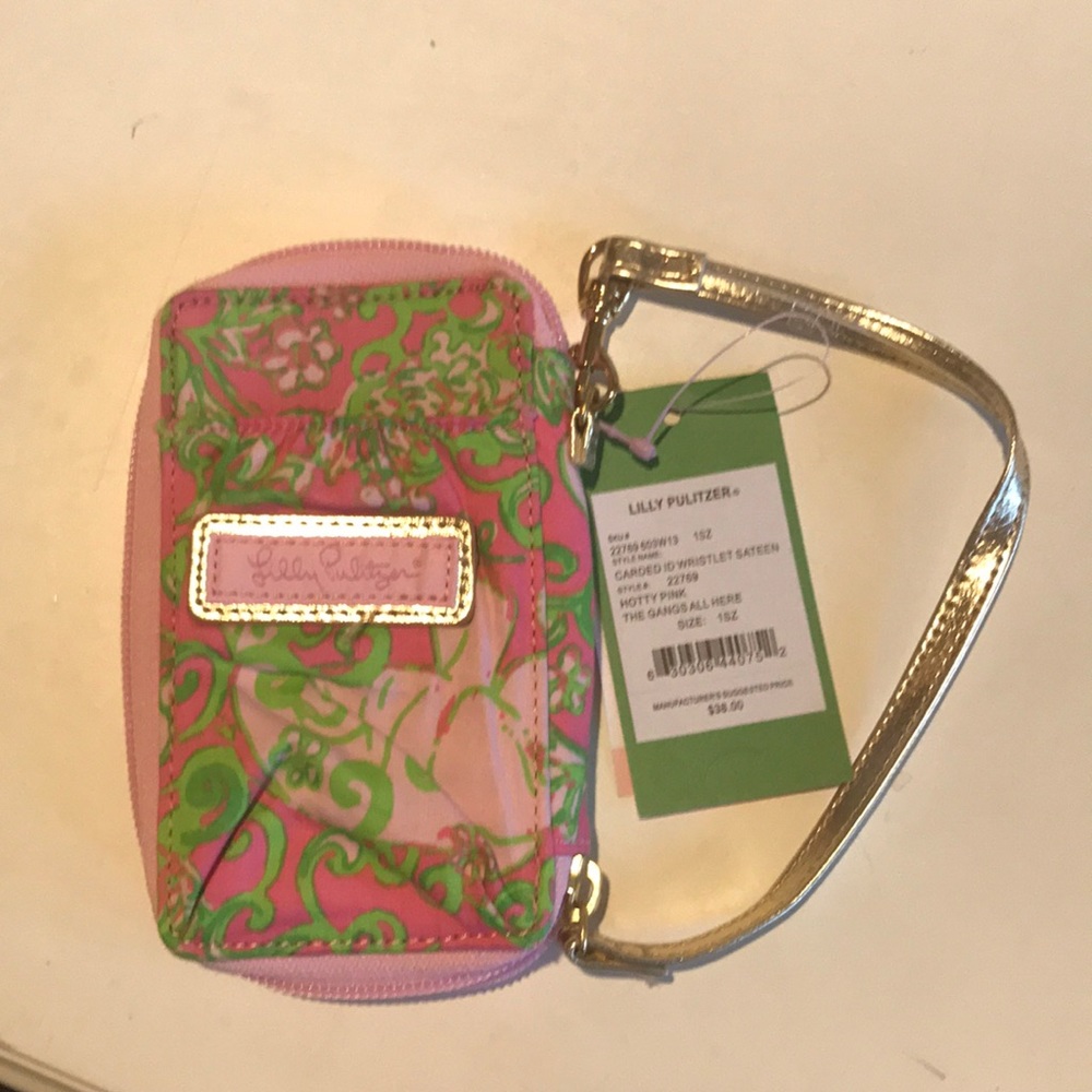 Lilly Pulitzer Carded ID Wristlet, NWT